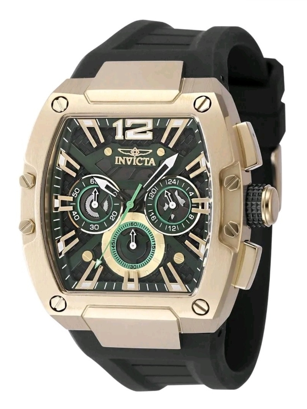 RARE 🔥 Invicta Racing Men's Watch 43mm, Black 48468 Chronograph $795.00 MSRP